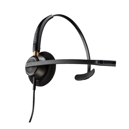 EncorePro HW510 OTH monaural NC Headset Top Section